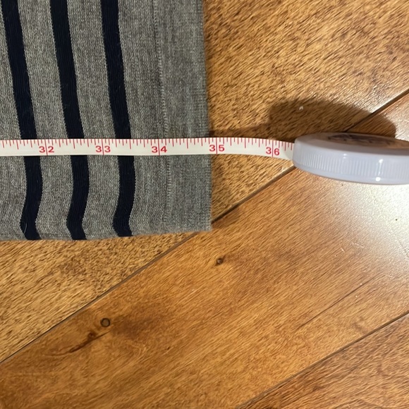 Lacoste 100% Wool Striped Sweater long sleeve Dress - Picture 5 of 7